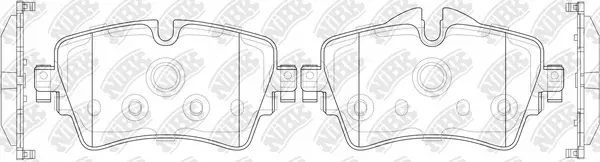 Brake Pad Set, disc brake (PN0573)