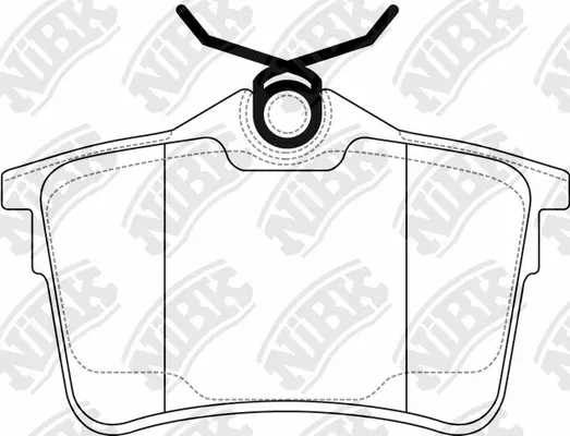 Brake Pad Set, disc brake (PN0472)