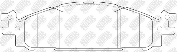 Brake Pad Set, disc brake (PN0622)