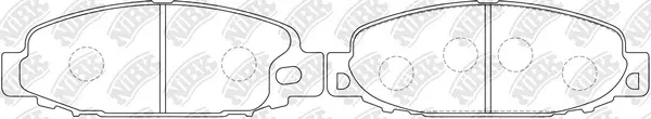 Brake Pad Set, disc brake (PN3347)