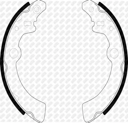 Brake Shoe Set (FN7750)