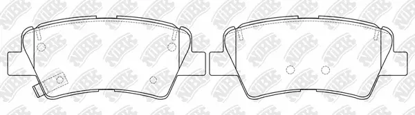 Brake Pad Set, disc brake (PN0591)