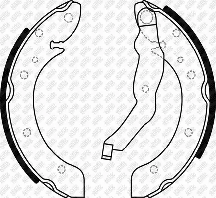 Brake Shoe Set (FN0547)