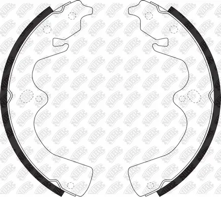 Brake Shoe Set (FN11907)