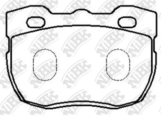 Brake Pad Set, disc brake (PN0238)