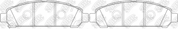 Brake Pad Set, disc brake (PN21003)