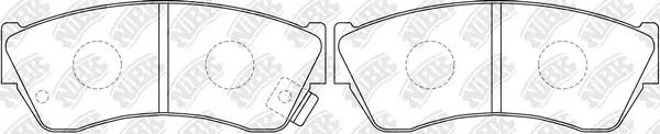 Brake Pad Set, disc brake (PN9169)