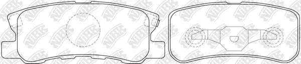 High Performance Brake Pad Set