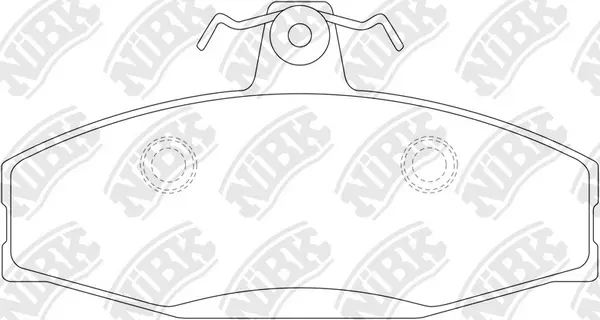 Brake Pad Set, disc brake (PN0134)