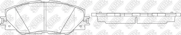 High Performance Brake Pad Set