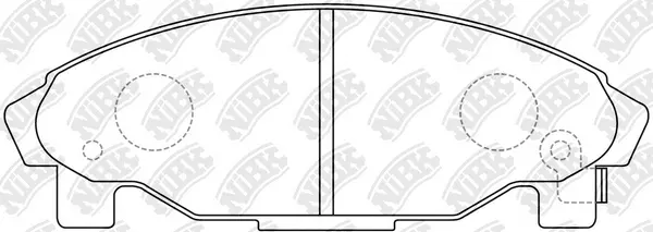 Brake Pad Set, disc brake (PN6340)