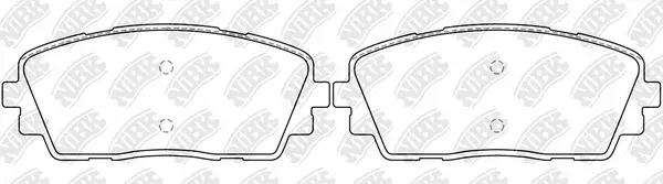 Brake Pad Set, disc brake (PN0580)