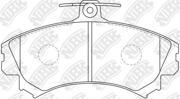 Brake Pad Set, disc brake (PN3090)