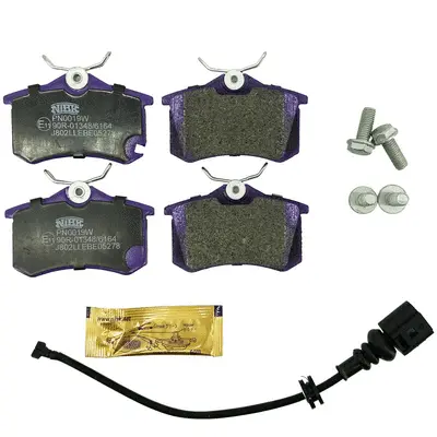 Brake Pad Set, disc brake (PN0019W)