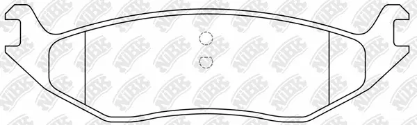 Brake Pad Set, disc brake (PN0705)