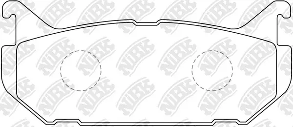Brake Pad Set, disc brake (PN5238)