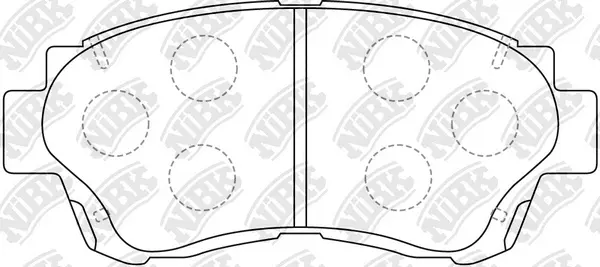 High Performance Brake Pad Set