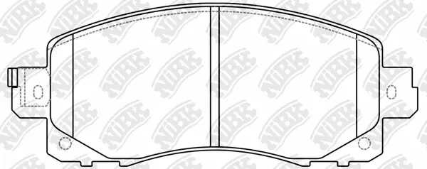 Brake Pad Set, disc brake (PN7805)