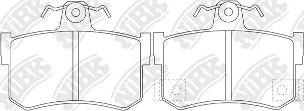 Brake Pad Set, disc brake (PN0292)