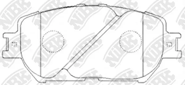 Brake Pad Set, disc brake (PN1479)