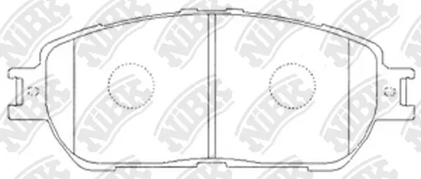 Brake Pad Set, disc brake (PN1480)