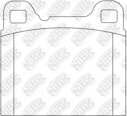Brake Pad Set, disc brake (PN0007)