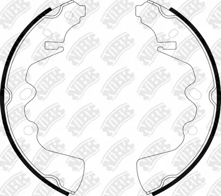 Brake Shoe Set (FN3324)