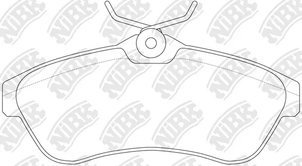 Brake Pad Set, disc brake (PN0206)