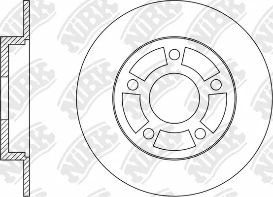 Brake Disc (RN1572H)