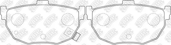 Brake Pad Set, disc brake (PN2130)