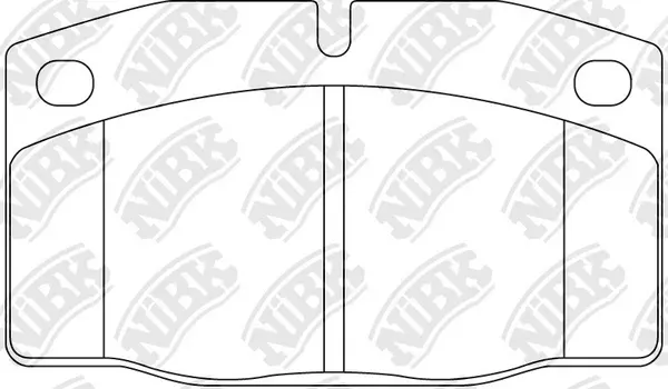 Brake Pad Set, disc brake (PN0234)