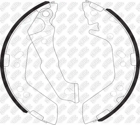 Brake Shoe Set (FN11909)