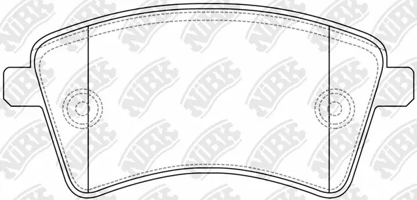 Brake Pad Set, disc brake (PN0532)