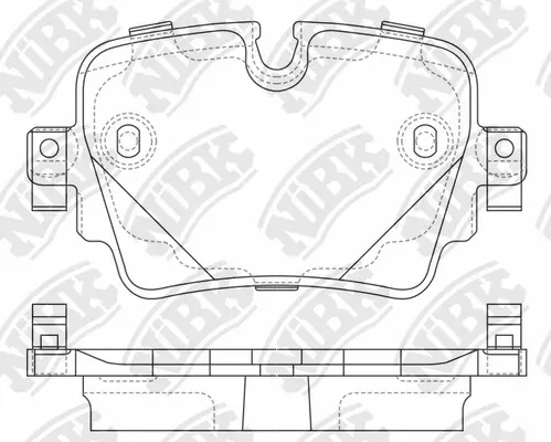 Brake Pad Set, disc brake (PN0721)