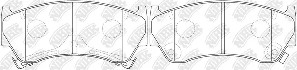 Brake Pad Set, disc brake (PN2356)