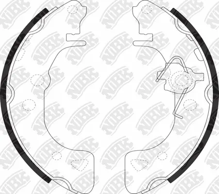 Brake Shoe Set (FN0510)