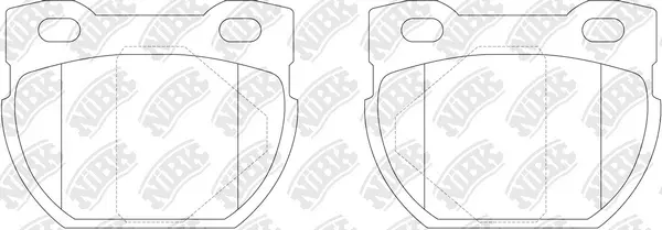 Brake Pad Set, disc brake (PN0276)