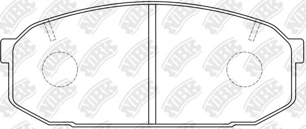 Brake Pad Set, disc brake (PN5300)