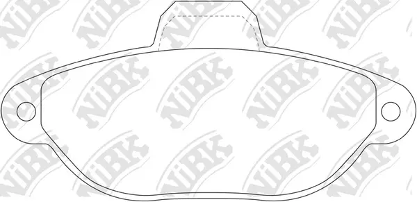 Brake Pad Set, disc brake (PN0287)