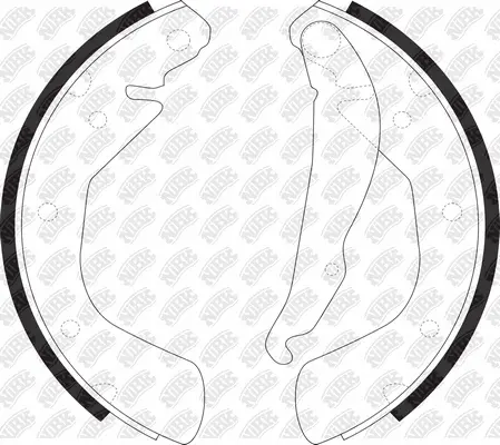 Brake Shoe Set (FN11622)