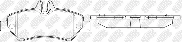 Brake Pad Set, disc brake (PN0412)