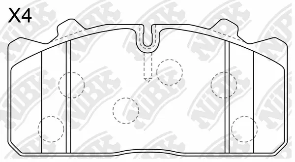 Brake Pad Set, disc brake (PN0928)