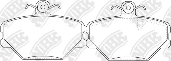 Brake Pad Set, disc brake (PN0106)