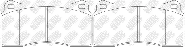 Brake Pad Set, disc brake (PN0339)