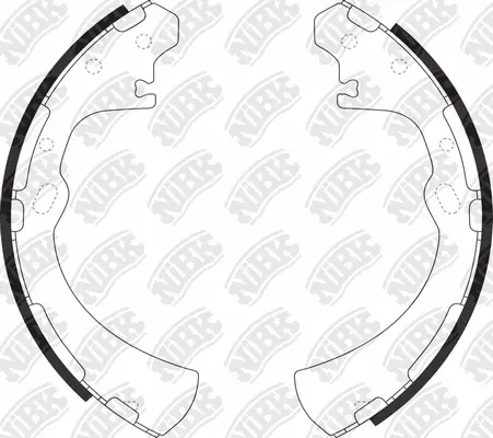 Brake Shoe Set (FN1174)