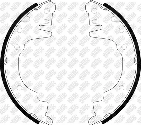 Brake Shoe Set (FN6646)