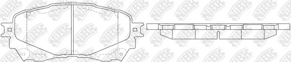 High Performance Brake Pad Set