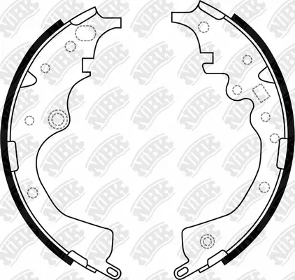 Brake Shoe Set (FN2378)