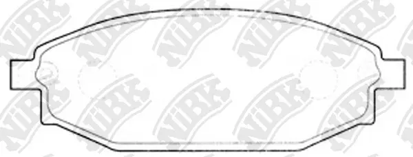 Brake Pad Set, disc brake (PN0665)
