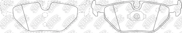 Brake Pad Set, disc brake (PN0014)